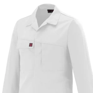 Alternative view of Blouse de travail blanche manches longues Lafont AMBRE